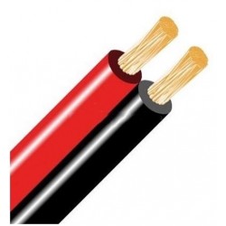 Cable paralelo 2 hilos Rojo-Negro para tira led monocolor, Venta por metros